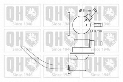 QUINTON HAZELL qfp85 -  Топливный насос